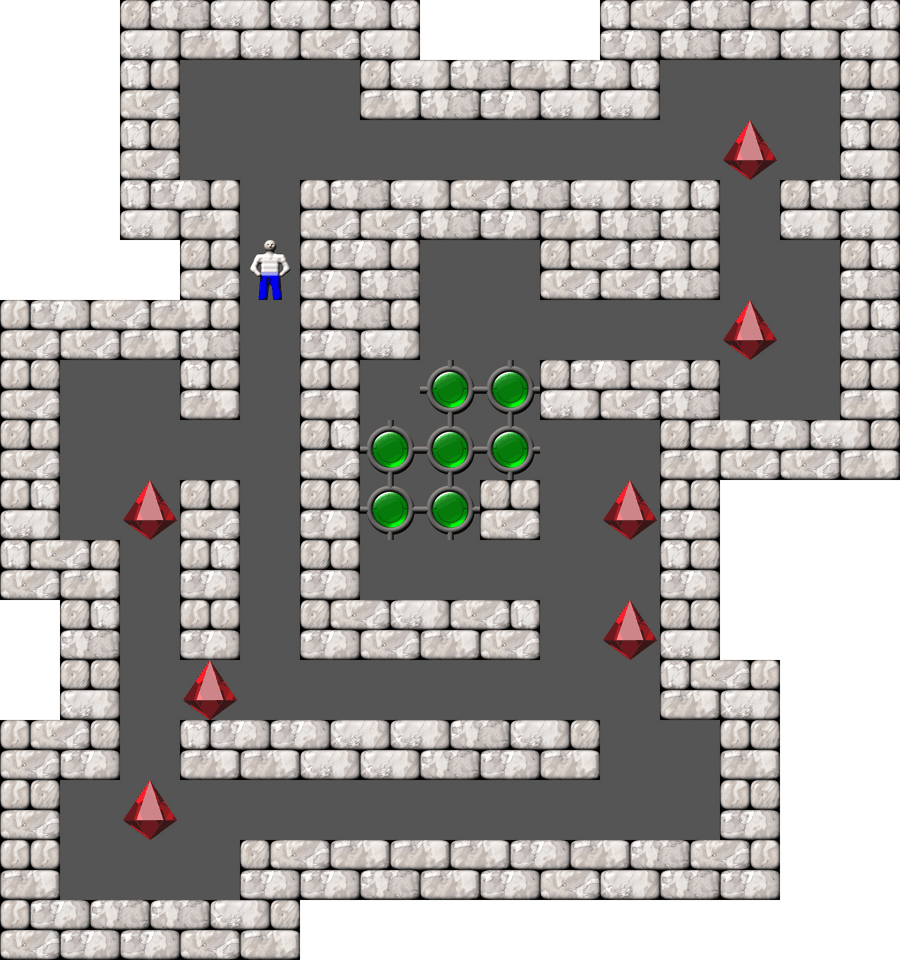 Sokoban Mass Remodel level 520